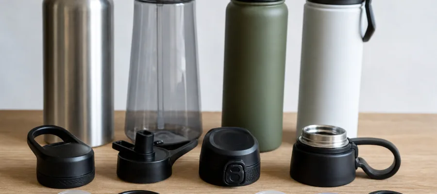 Auslaufsichere Trinkflasche finden: Verschlussarten und Dichtungstypen