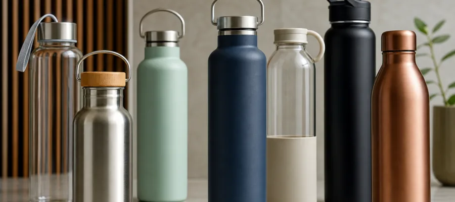Die schoensten Trinkflasche-Trends: Design, Materialien und Lifestyle