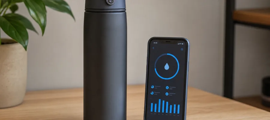 Fluessigkeitsaufnahme messen: Tracking mit Trinkflasche und Apps
