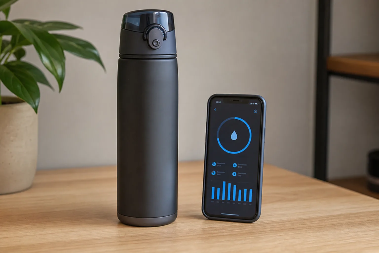 Fluessigkeitsaufnahme messen: Tracking mit Trinkflasche und Apps