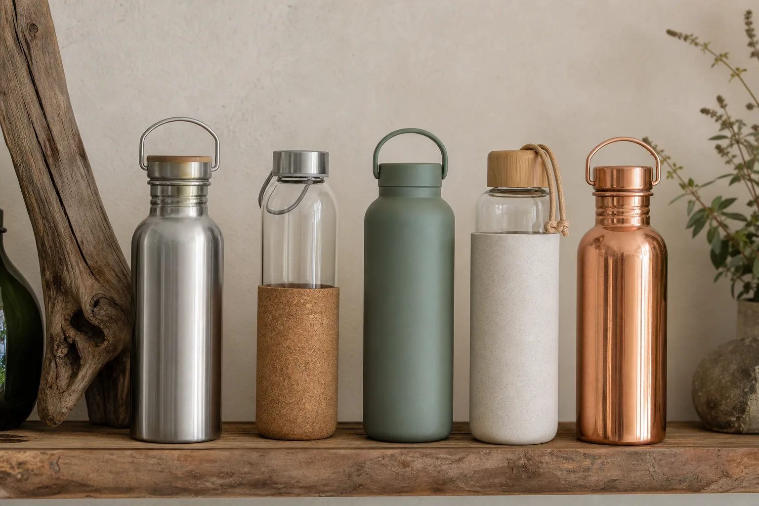 Nachhaltige Materialien: Warum manche Trinkflasche zum Sammlerstueck werden