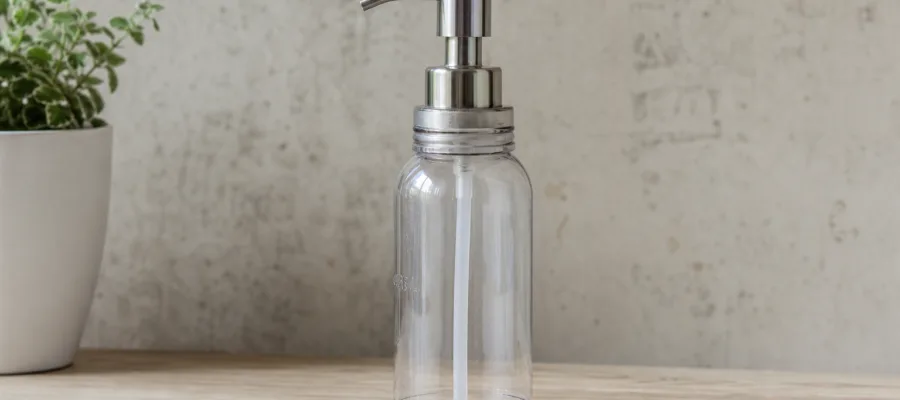 Trinkflasche als Seifenspender umfunktionieren: einfache Upcycling-Idee