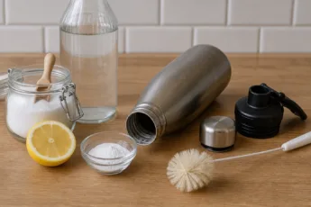 Trinkflasche entkalken: Gerüche dauerhaft entfernen
