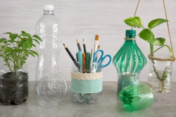 Trinkflaschen upcyceln: nachhaltige DIY-Ideen