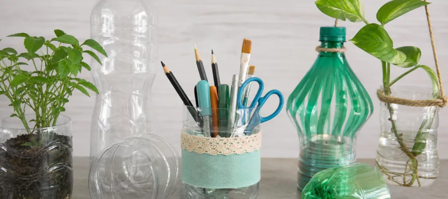 Trinkflasche upcyceln: Nachhaltige DIY-Projekte aus alten Trinkflaschen