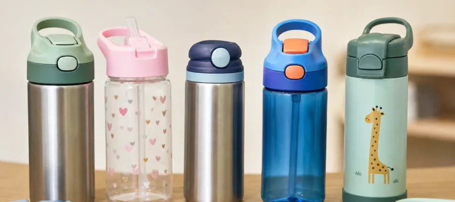 Kinder-Trinkflasche kaufen: Sicher, auslaufsicher und kindgerecht auswaehlen
