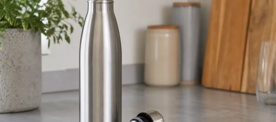 Thermo-Trinkflasche bedienen und optimal nutzen fuer beste Isolationsleistung